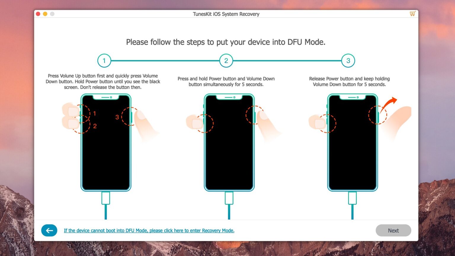 ios system recovery for windows tuneskit